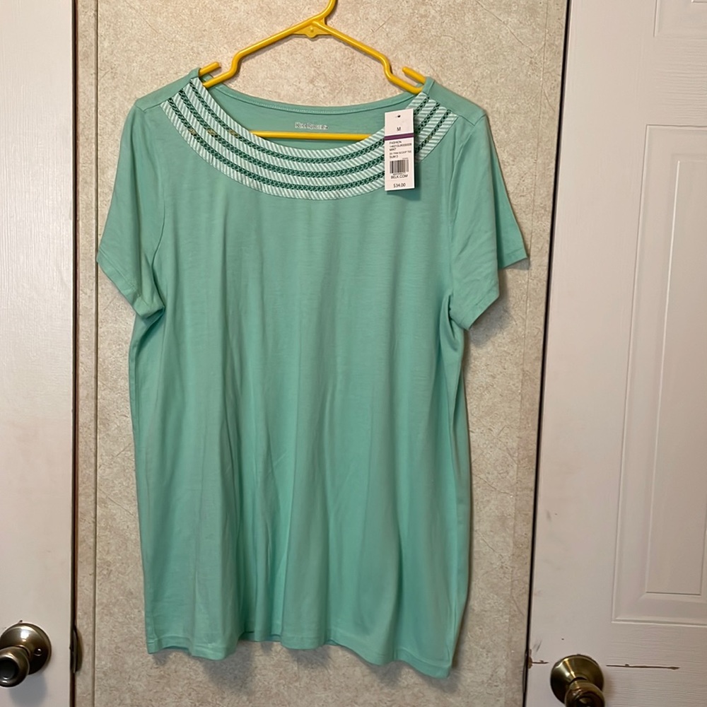 Kim Rogers brand top - Size M - NWT - Picture 1 of 2